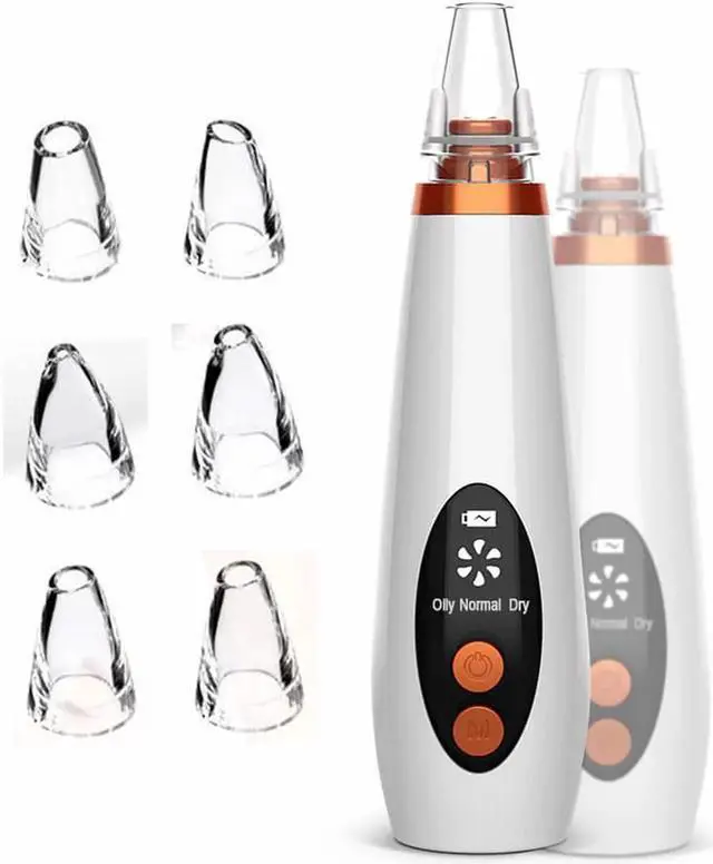 Alt view image 6 of 7 - 3 Speeds Electric Blackhead Remover Face Deep Pore Acne Skin Care Device Pimple Removal Vacuum Suction Facial Dirt Beauty Tool