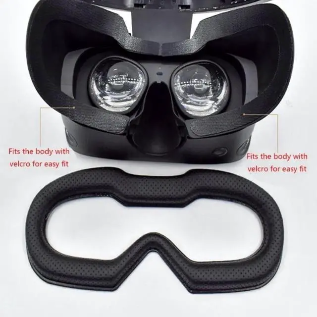 Alt view image 4 of 4 - Leather Face Cover Eye Pad for Oculus Rift S VR Headset Rebound Sponge Soft Pads