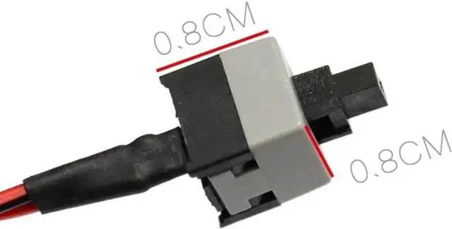 Alt view image 3 of 3 - 1pcs Reset Motherboard Cable Desktop Computer PC Case Power Button SW Switch Power Cord Cable Re-start Switch Cable for Mining