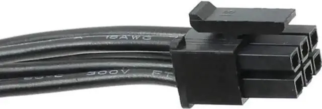 Alt view image 2 of 5 - 40CM 6Pin to SATA SDD Power Cable for Vostro 3070 3670 967 3977 3980 Desktop Computer Power Supply Expansion Cable