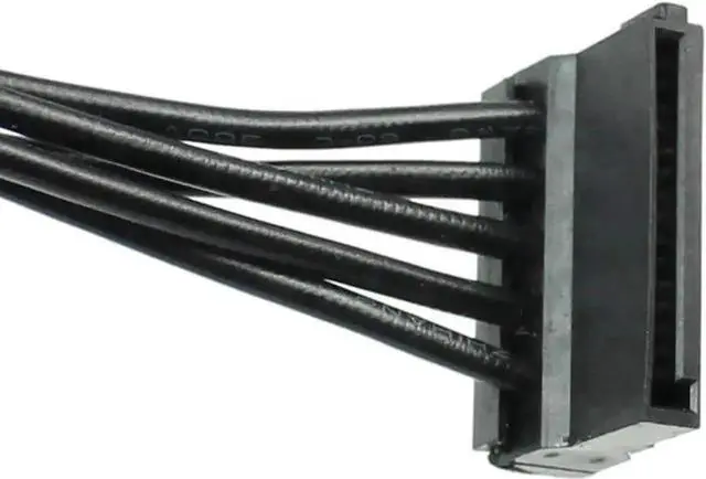 Alt view image 4 of 5 - 40CM 6Pin to SATA SDD Power Cable for Vostro 3070 3670 967 3977 3980 Desktop Computer Power Supply Expansion Cable