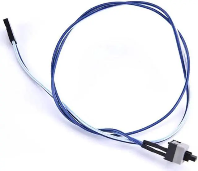 Main image of 5PCs 2-pin SW PC Power Cord Switch Button ATX Host Switch Cord 22-inch Computer Power Cord Chassis Switch Cable Power Cable