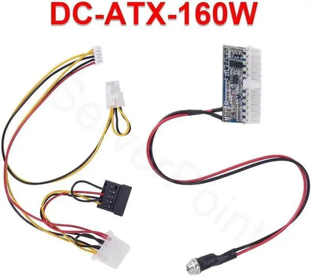 Alt view image 2 of 2 - DC-ATX-160W high power 24pin DC ATX PSU 12V DC Input 160W Peak Output Switch DC-DC ATX Pico PSU MINI ITX PC Power Supply