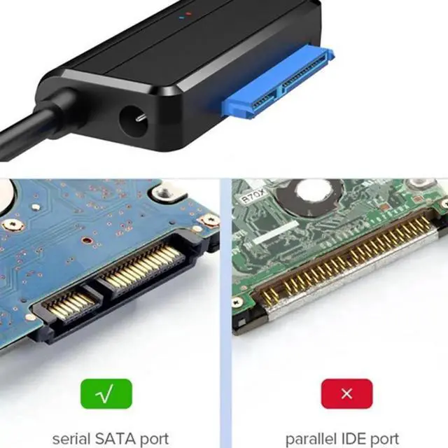 Alt view image 2 of 3 - USB SATA 3 Cable Sata To USB 3.0 Adapter 5 Gbps Support 2.5/3.5 Inch USB Adapter