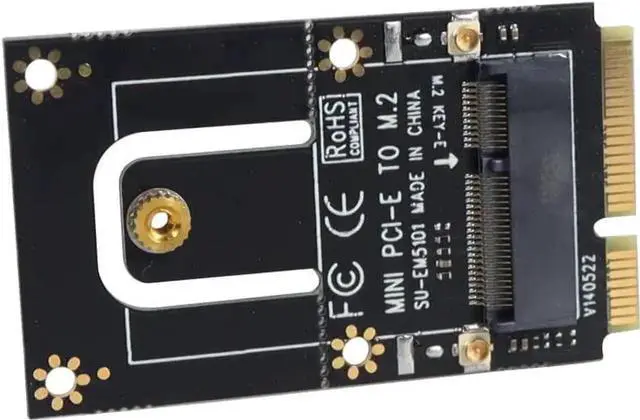 Alt view image 6 of 6 - NGFF M.2 to Mini PCI-E Adapter Card Mini Pci-e to M.2 Wireless Module Conversion Card EM5101 / EM5101B (EM5101 Without Antenna)