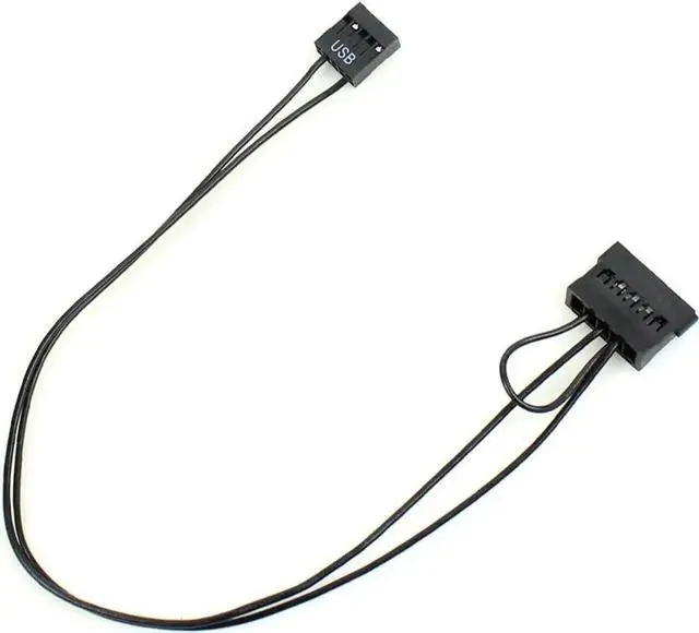 Alt view image 3 of 6 - 9 Pin USB Adapter to SATA SDD 2.5 Inch SDD Power Supply Cable for ITX Motherboard Main Board Notebook