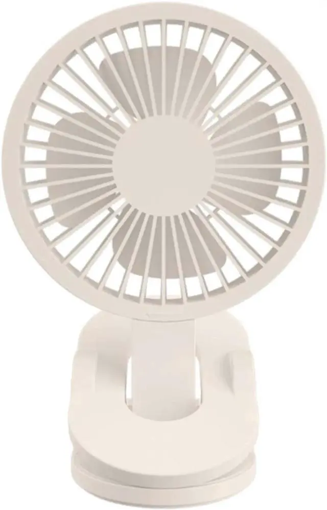 Main image of 5 Inch Clip on Fan Portable Cooling Fan with 3 Speeds Sturdy Clamp 360° Rotate USB Fan for Office Dorm Bedroom Stroller