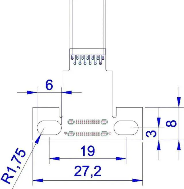 Alt view image 3 of 6 - USB 3.1 Extension Adapter Cable Male and Female Type-c to Type-e Data Cable 10G/BPS for ITX Motherboard Built-in USB Device (25cm,T6B-F6A)
