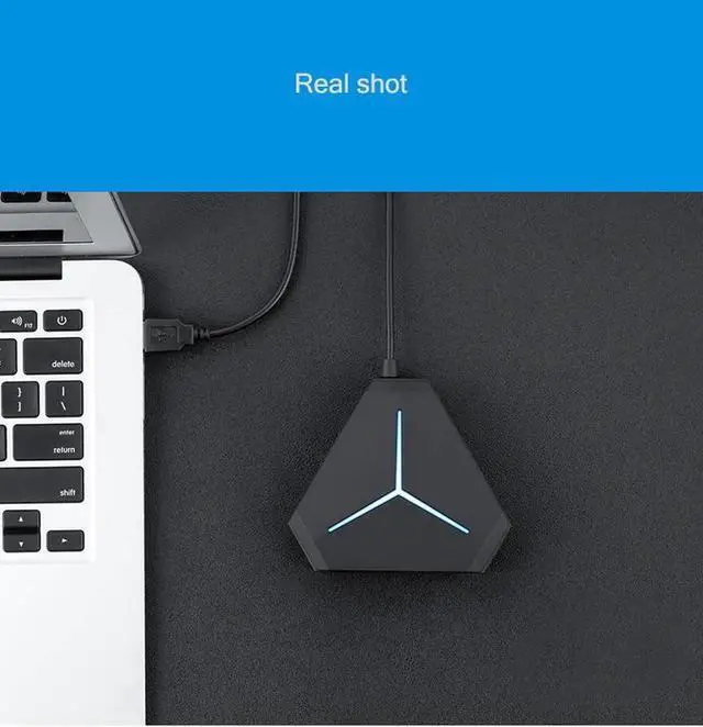 Alt view image 4 of 7 - USB Hub, 6-Port USB 3.0 HUB, with 3ft Cable for MacBook, Mac Pro/Mini, iMac, Surface Pro, XPS, Notebook PC, Mobile HDD, and More, Black