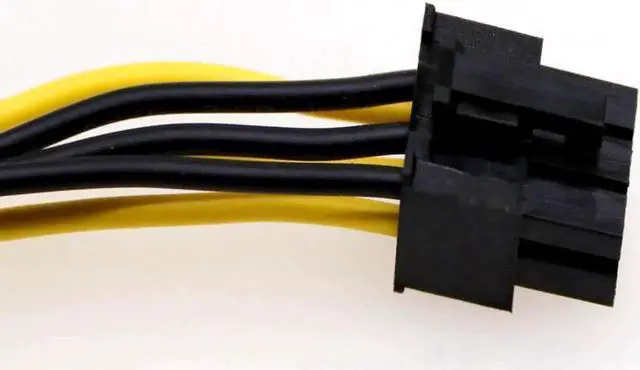 Alt view image 2 of 3 - PCI-Express PCIE 8 Pin To Dual 8 (6+2) Pin VGA Graphic Video Card GPU Adapter Power Supply Splitter Cable 100mm