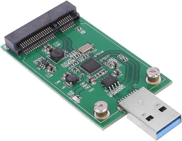 Alt view image 5 of 6 - NEW USB 3.0 to Mini PCIE mSATA SSD mSATA to USB 3.0 SSD don't need USB cable