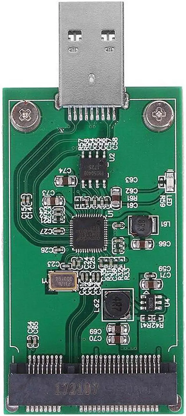 Main image of NEW USB 3.0 to Mini PCIE mSATA SSD mSATA to USB 3.0 SSD don't need USB cable
