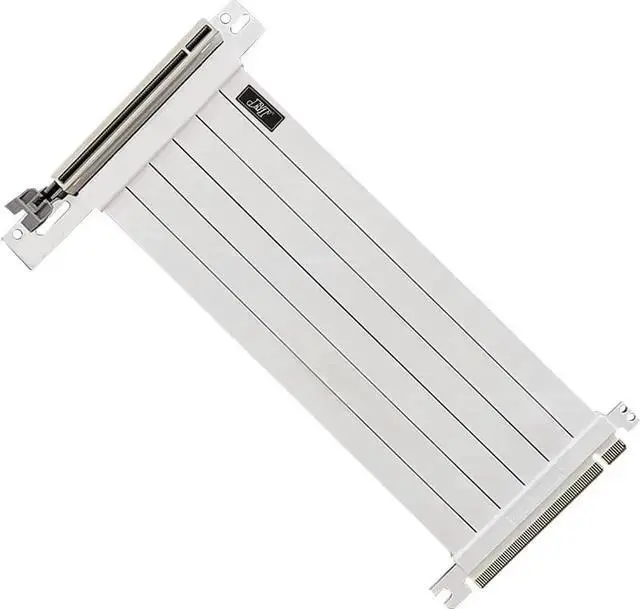 Main image of GPU Riser Cable PCI-E 3.0 16x High Speed Flexible Extender Card Universal 90 Degree Adapter Support 3060 Graphic Card (White,15cm)