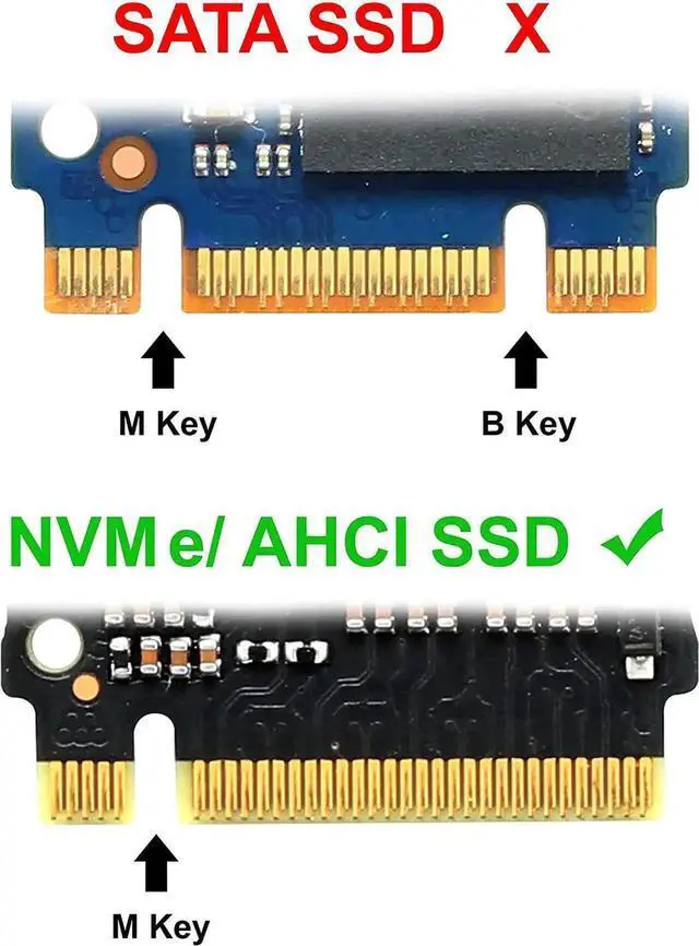 Alt view image 4 of 7 - I/O Crest M.2 NGFF PCIe SSD to PCI Express 3.0 x4 Host Adapter Card - Support M.2 M-Key PCIe (NVMe or AHCI) Type 22110, 2280, 2260, 2242