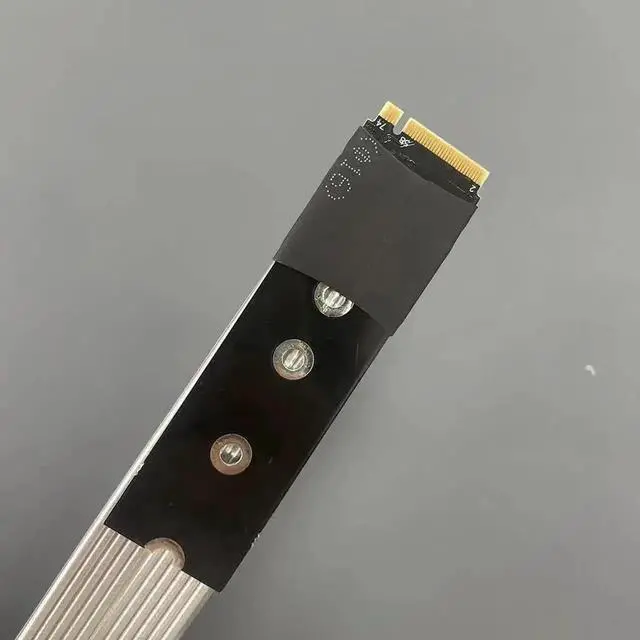 Alt view image 2 of 7 - M.2 NGFF NVMe to PCIE x16 Extension Cable 64G/BPS for STX Motherboard Graphics Card M.2(Ultra SSD, M-Key) NVMe Slot Extension (15cm,K43ST)