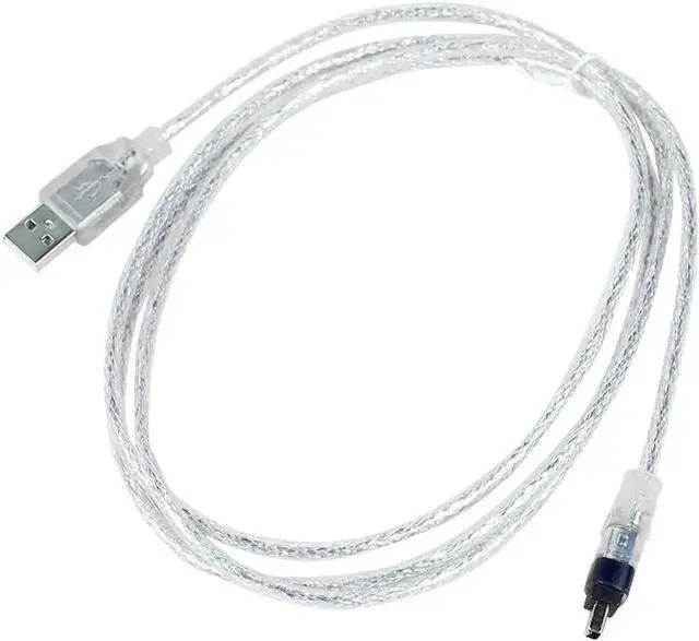 Main image of 1.5M USB Male to Firewire 1394 4 Pin Male Adapter Cord Extension for Mini DV D8 Camera Camcorder iLink IEEE 1394 Cable 400Mbps