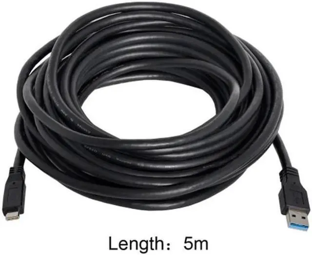 Alt view image 6 of 7 - 8m USB-C USB 3.1 Type C Male to USB3.0 Type A Male Data GL3523 Repeater Cable for Tablet & Phone & Hard Disk Drive UC-199-BK-8.0M