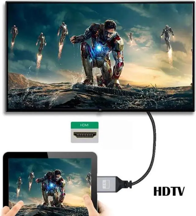 Alt view image 4 of 7 - HKCY HDMI 1.4 Type A Male to A Female Extension Cable Straight Connector 90 Degree Support HDTV 4K 60hz 3D