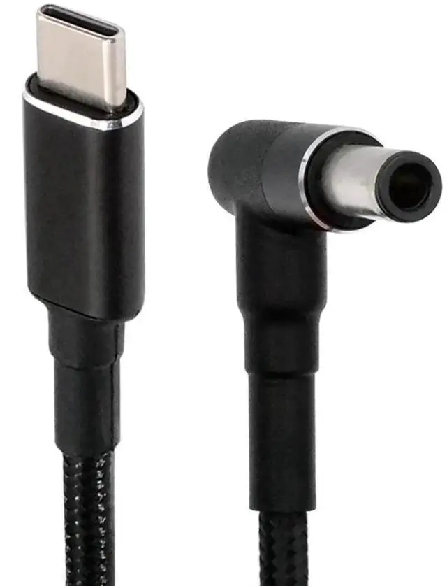 Main image of 100W Type C USB-C Input to 20V DC 6.0*1.4*0.6mm Output Power 20V 5A 65W PD Charge Cable for Laptop