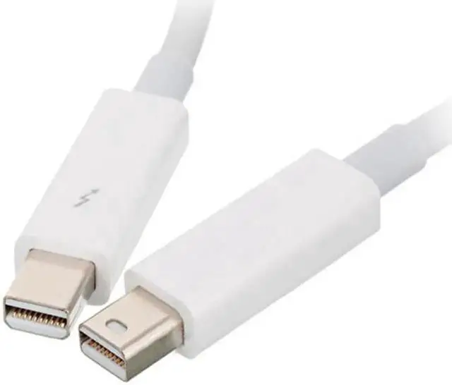 Alt view image 2 of 6 - Thunderbolt 2 Port Male to Male Video Data Cable for MacBook & SSD & Displays TB-004-WH