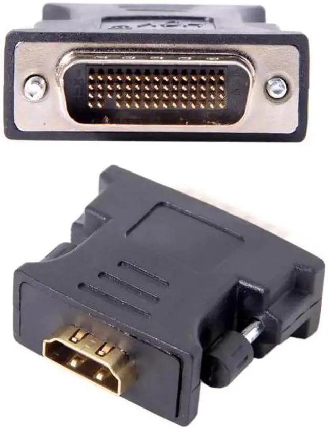 Alt view image 7 of 7 - SM LFH DMS-59pin Male to HDMI 1.4 19Pin Female Extension Adapter for PC Graphics Card