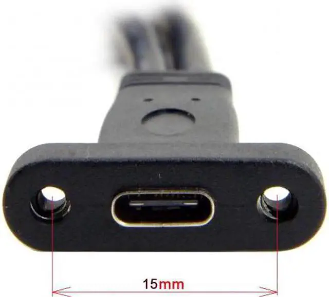 Alt view image 5 of 7 - SM Single Port USB 3.1 Type C USB-C Female to USB 3.0 Motherboard 19pin Header Cable 40cm