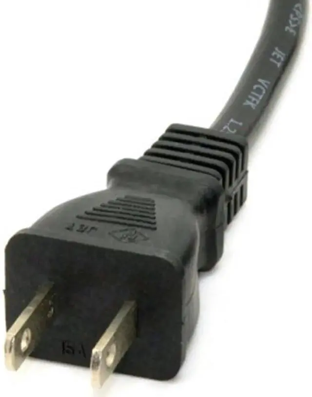 Main image of USA Outlet Saver Power Extension Cord Cable 2-prong 2 Outlets for NEMA 1-15P to NEMA 1-15R 50cm PW-122-0.5M