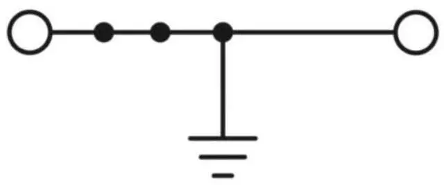 Alt view image 3 of 3 - Phoenixcontact direct-through direct-insert terminal block PT 6-PE grounding terminal
