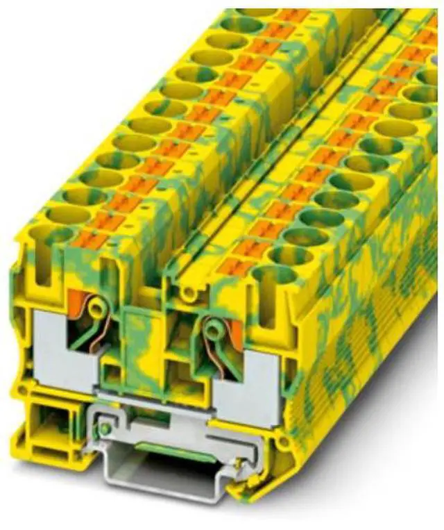 Main image of PhoenixContact Grounding Terminal Combination Rail Type PT 10 PE