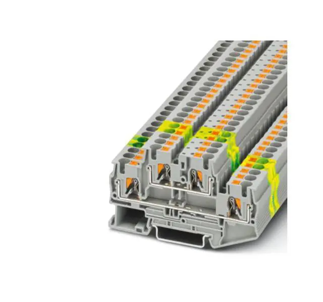 Alt view image 5 of 6 - PhoenixContact direct-connect terminal double-layer quick-connect mounting rail European PTTB4