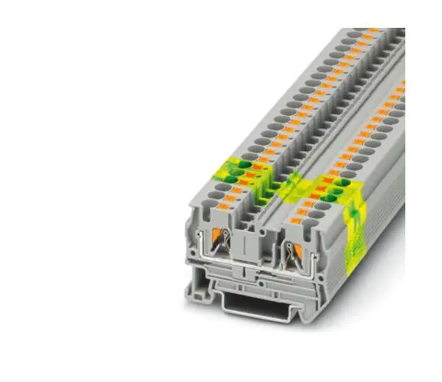 Alt view image 5 of 6 - PhoenixContact Direct Insertion and Direct Connection Ground Terminal Block - PT 4-PE