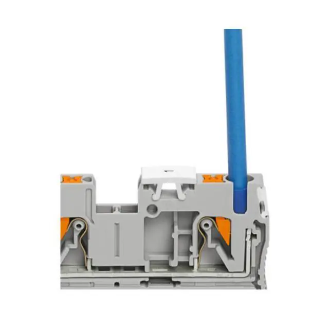 Alt view image 4 of 6 - PhoenixContact Direct Insertion and Direct Connection Ground Terminal Block - PT 4-PE