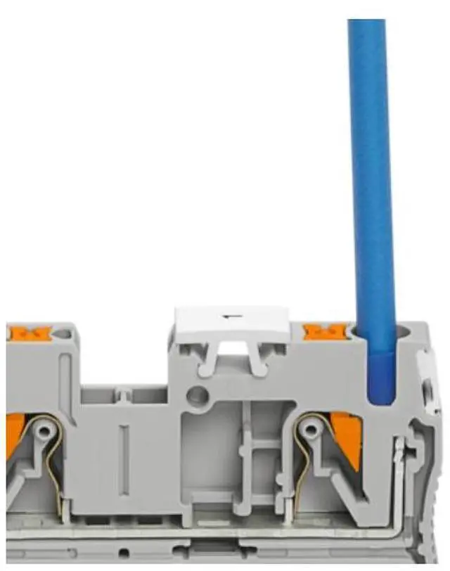 Alt view image 4 of 7 - PhoenixContact Direct Connect Quick Terminal Block PT2.5-TWIN BU
