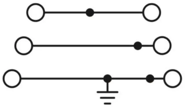Alt view image 2 of 3 - PhoenixContact three-layer terminal block with direct grounding PT2.5-PE/L/N