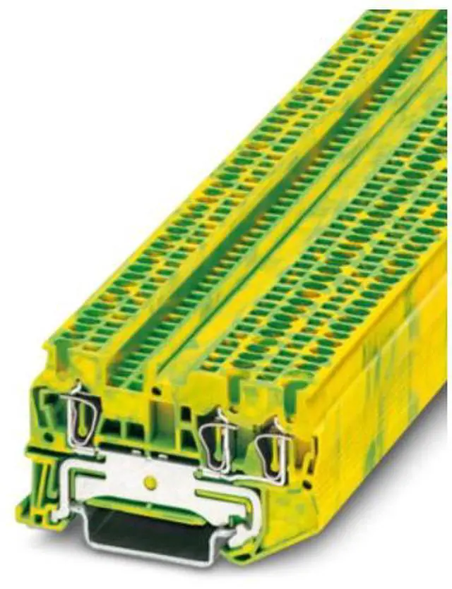 Main image of PhoenixContact grounding terminal ST 1.5-TWIN-PE - wiring terminal block