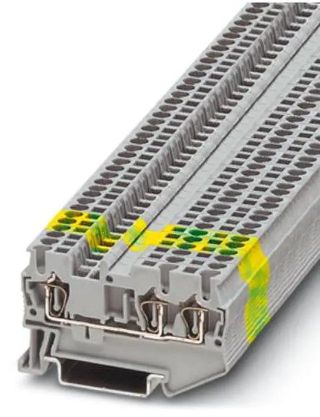 Alt view image 2 of 5 - PhoenixContact grounding terminal ST 1.5-TWIN-PE - wiring terminal block