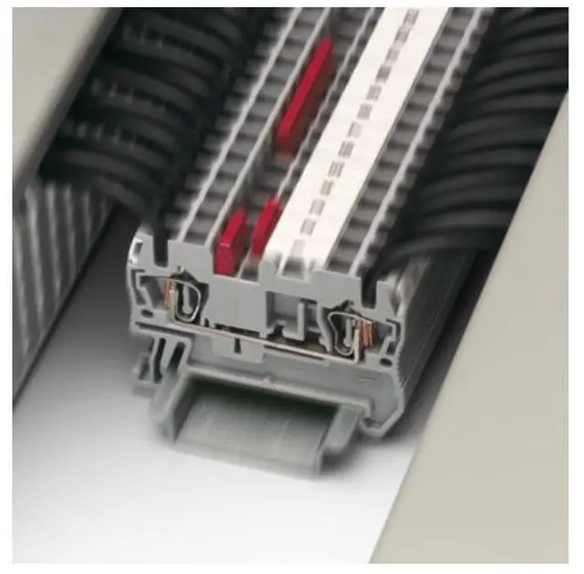 Alt view image 3 of 7 - Phoenixcontact Grounding Terminal Block ST2.5-PE Rail-Type Spring