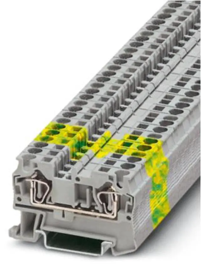 Alt view image 2 of 5 - Phoenixcontact Terminal Block Spring Direct Connect Combined Guide Rail ST4