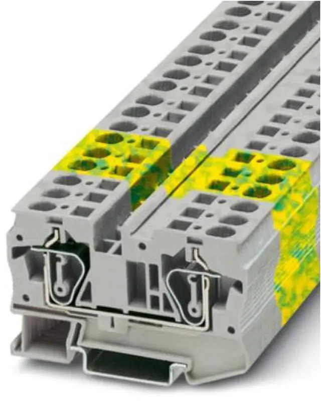 Alt view image 2 of 5 - PhoenixContact Terminal Block Rail Assembly Straight-through ST6