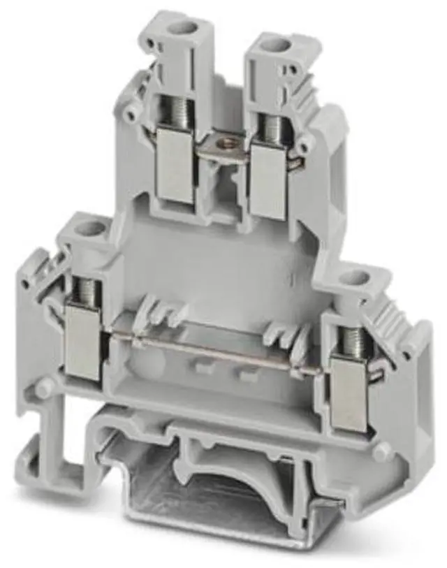 Main image of Phoenix UKK 5 - Straight-through Double-Layer Screw Terminal Block Mounting Rail