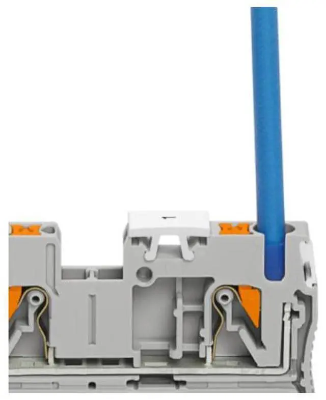 Alt view image 4 of 7 - Phoenix Direct Connection Terminal Block PT 4-TWIN - Plug-in for One Input and Two Outputs