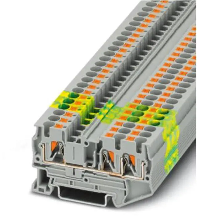 Alt view image 6 of 7 - Phoenix Direct Connection Terminal Block PT 4-TWIN - Plug-in for One Input and Two Outputs