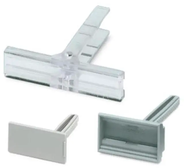 Alt view image 2 of 3 - Phoenix KLM 3 - Marking slot terminal strip identification bracket for terminal strips is adjustable