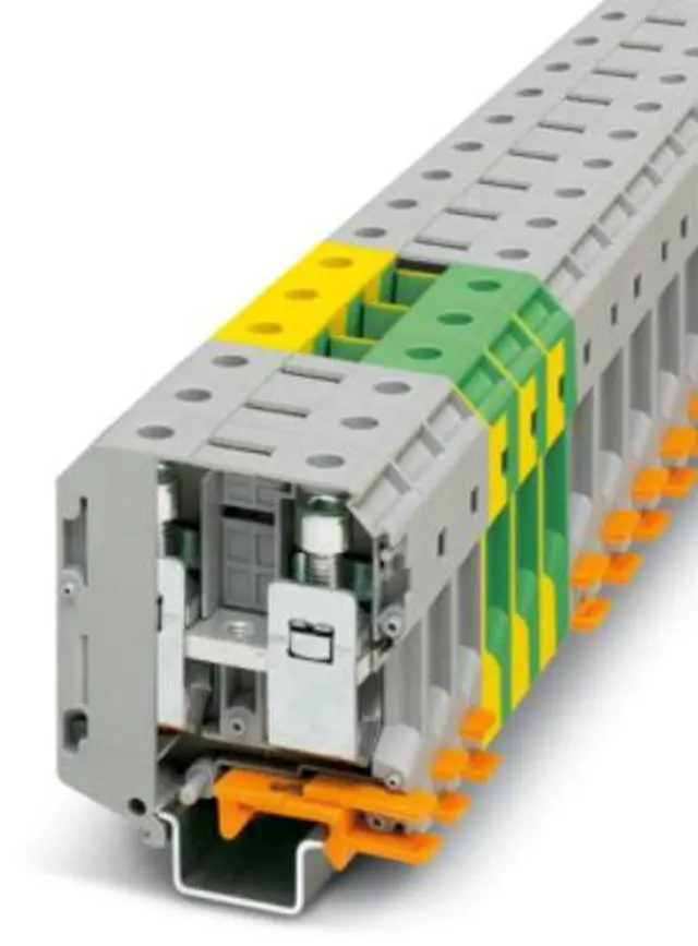Alt view image 2 of 6 - Phoenix UKH 70 - High Current Screw Terminal Rail