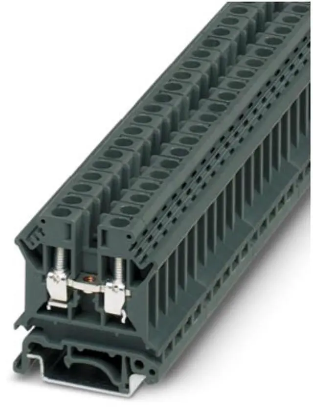 Main image of Phoenix 50 pieces per box. Economical terminal block TB 6 I - screw connection. Genuine product.