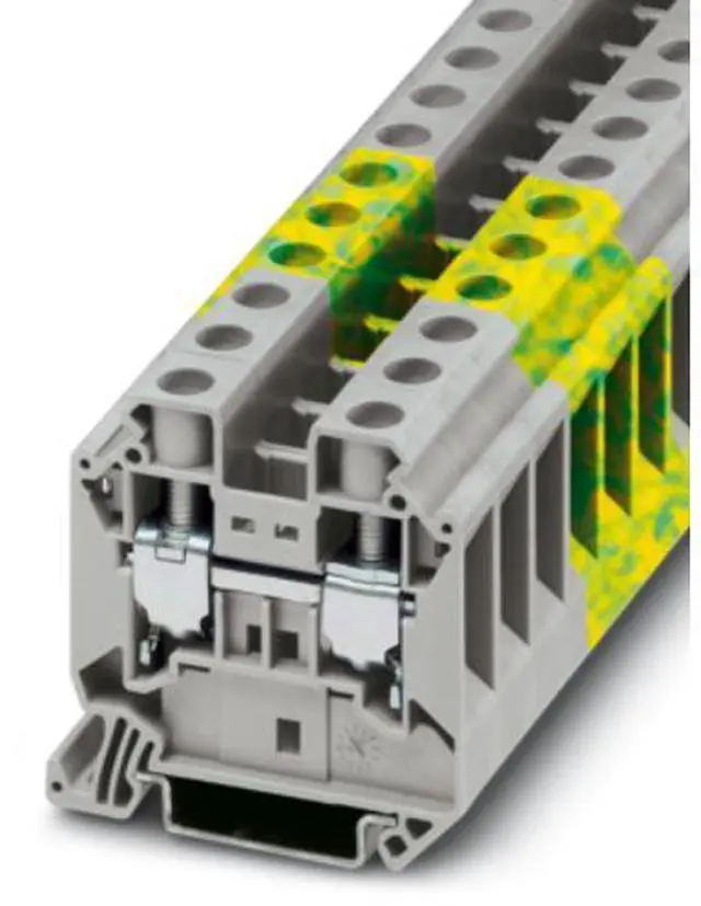 Alt view image 2 of 5 - Phoenix terminal block screw connection rail 16 square combination UT