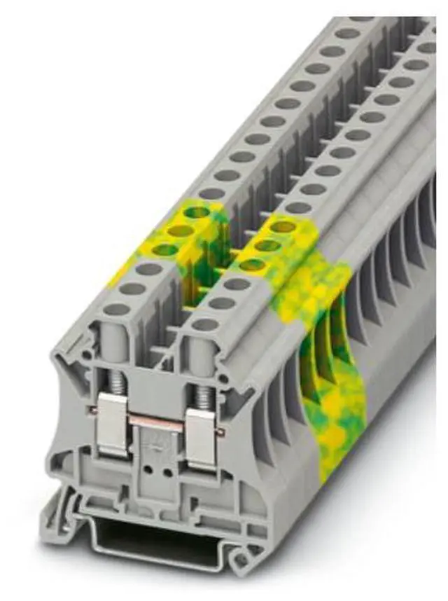 Alt view image 2 of 5 - Phoenix straight-through terminal UT 6 - Screw connection rail