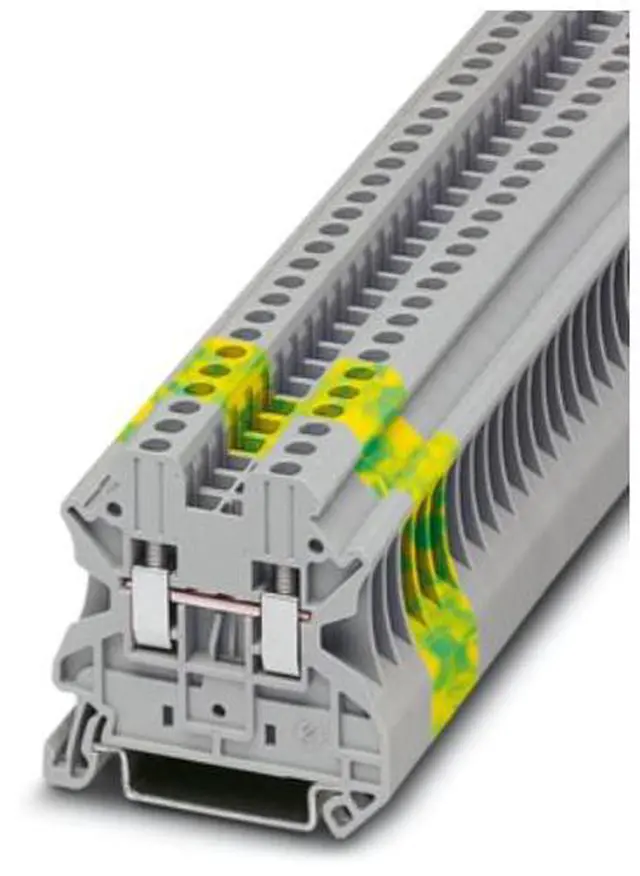 Alt view image 2 of 5 - Phoenix UT 2.5-PE Ground Terminal Block Wiring Terminal Rack