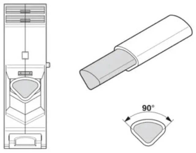 Alt view image 5 of 6 - Phoenix UKH 150 - High Current Terminal Block with 150 Square Screw-Type Rail Assembly