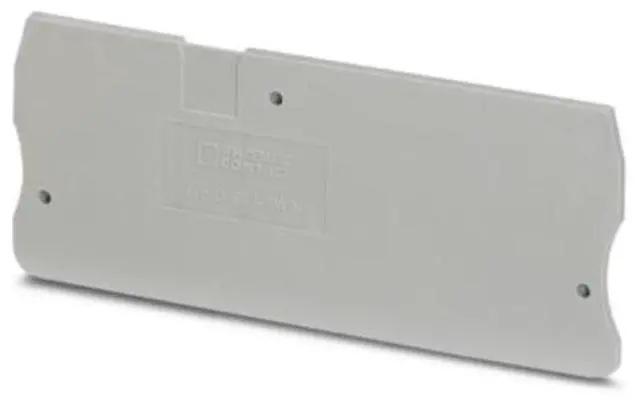 Main image of Phoenix end plate terminal accessory with cover plate. Made by German Phoenix D-ST 6-TWIN.